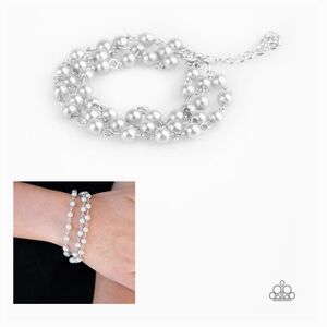 STAGE NAME SILVER BRACELET
